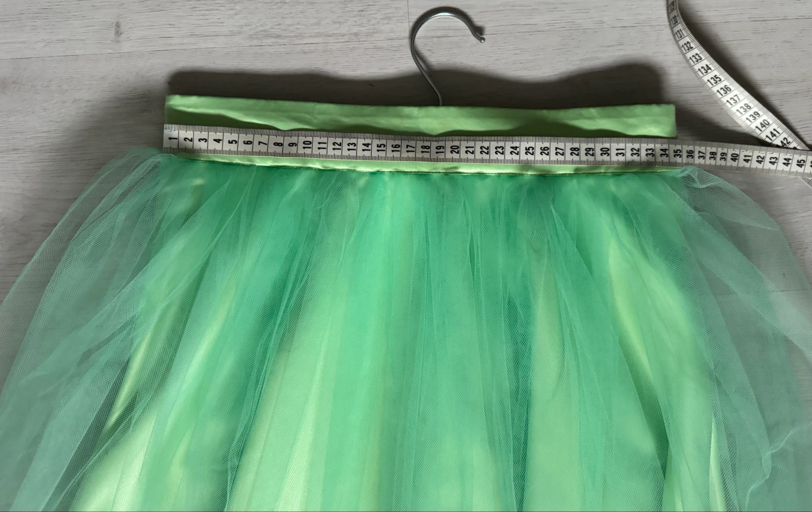 Por Charmy, falda de tul verde menta talla 36 nueva – photo 10